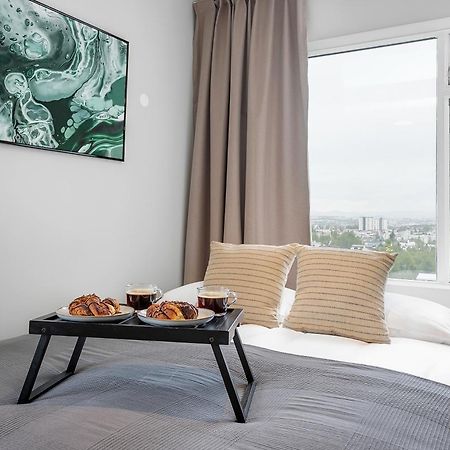 Charming Studio - Stunning Panorama View レイキャヴィーク エクステリア 写真